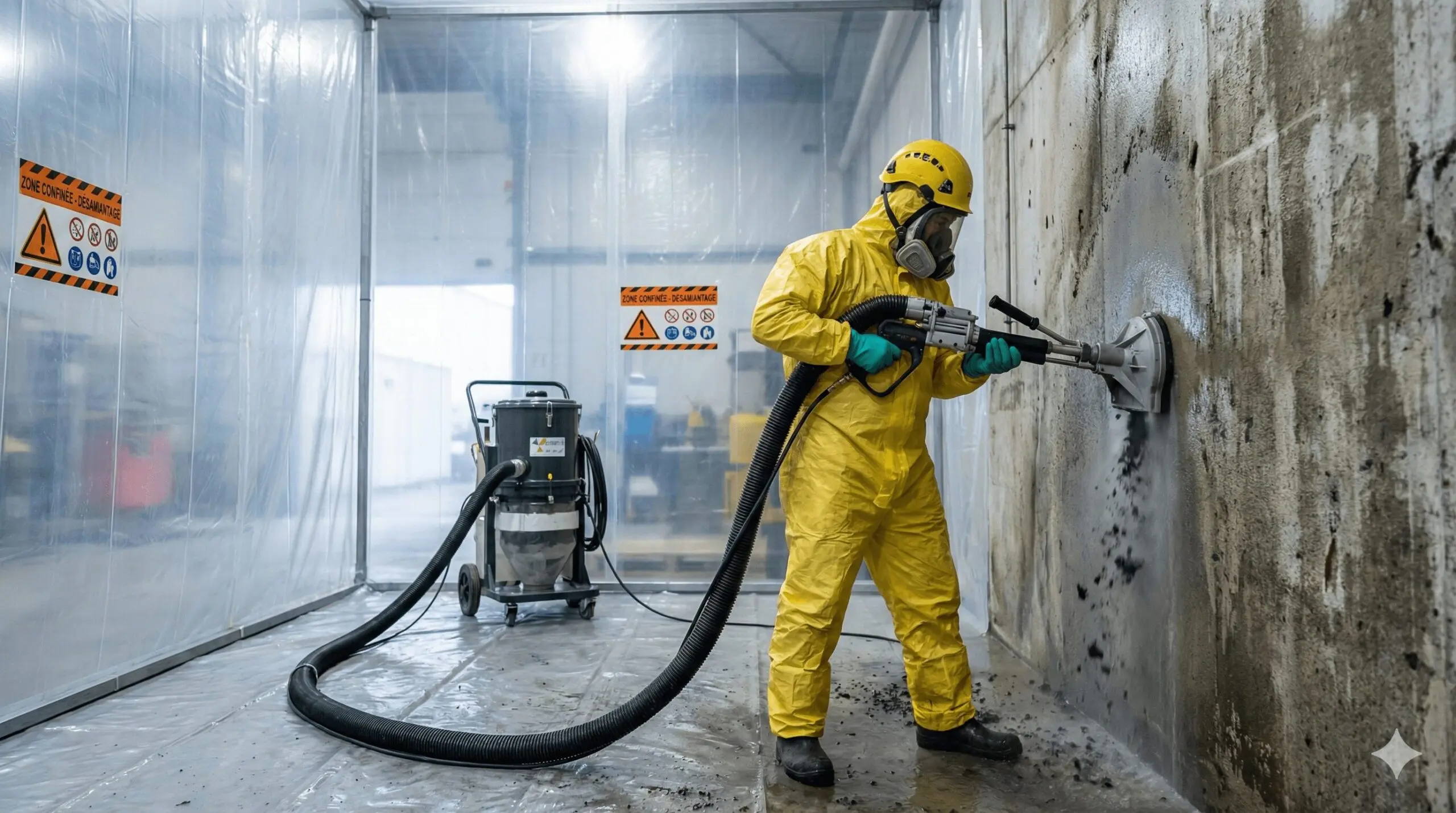 hydrodécapage amiante
