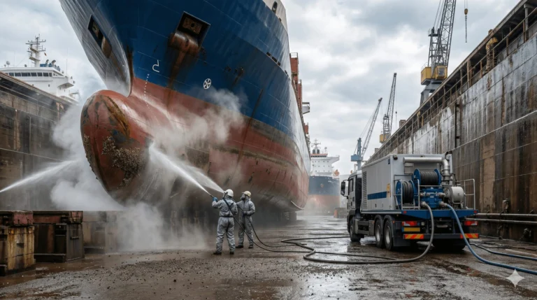 hydrodécapage naval maritime