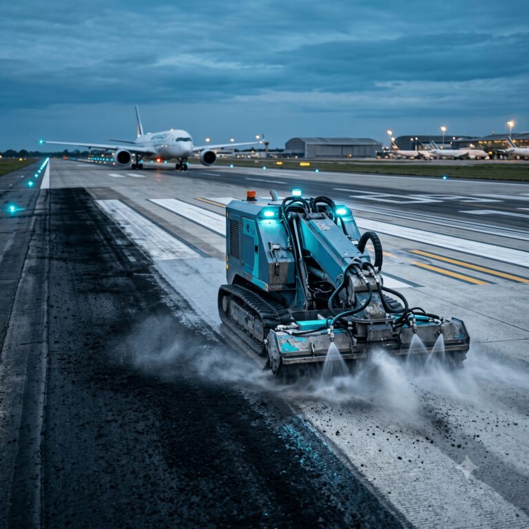 dégommage piste aéroport